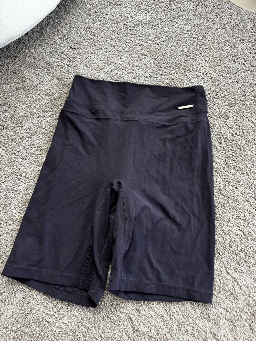 Gymshark Women's dark blue High-Waist Bike Shorts